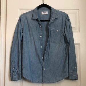 Boys chambray button down